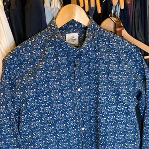 Ben Sherman Floral Shirt 16.5 32/33